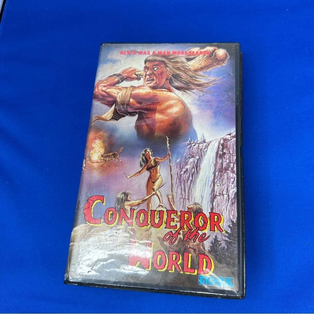Conqueror of the World VHS Clamshell CASE ONLY 1983